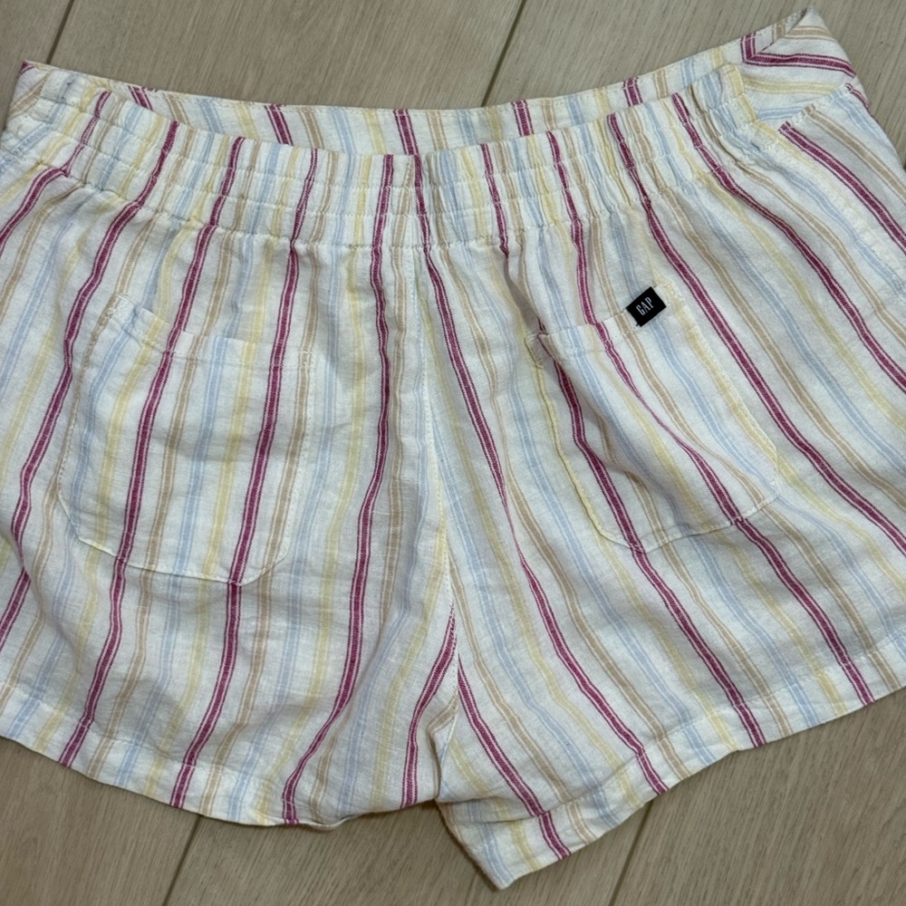 Gap Striped Linen Button Lounge Set - image 2